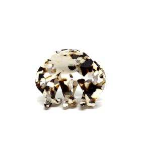 Bow`s By Stær hårklemme - Beige Mix