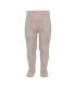 Cóndor strømpebukser rib - Stone