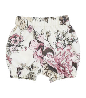 Bloomers - off hvid m. print - Petitflora