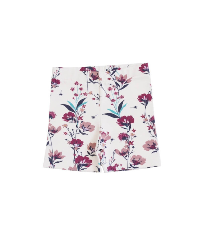 Bløde blomstrede cykelshorts til børn fra Petitflora