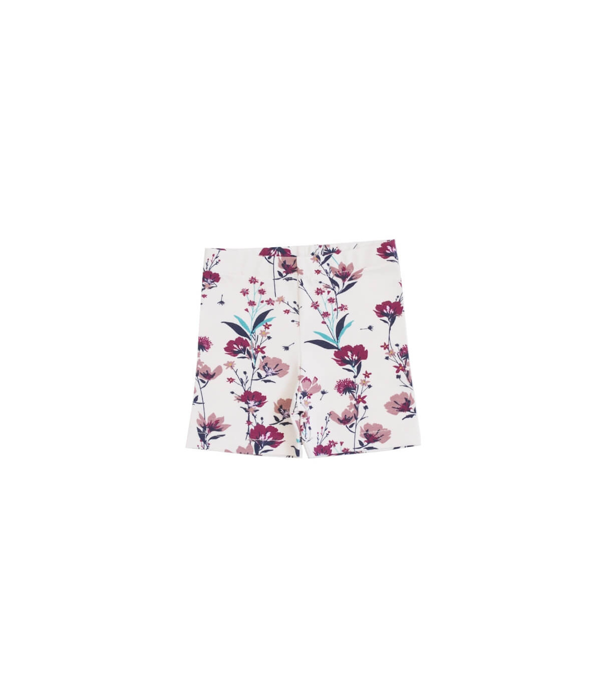 Bløde blomstrede cykelshorts til børn fra Petitflora