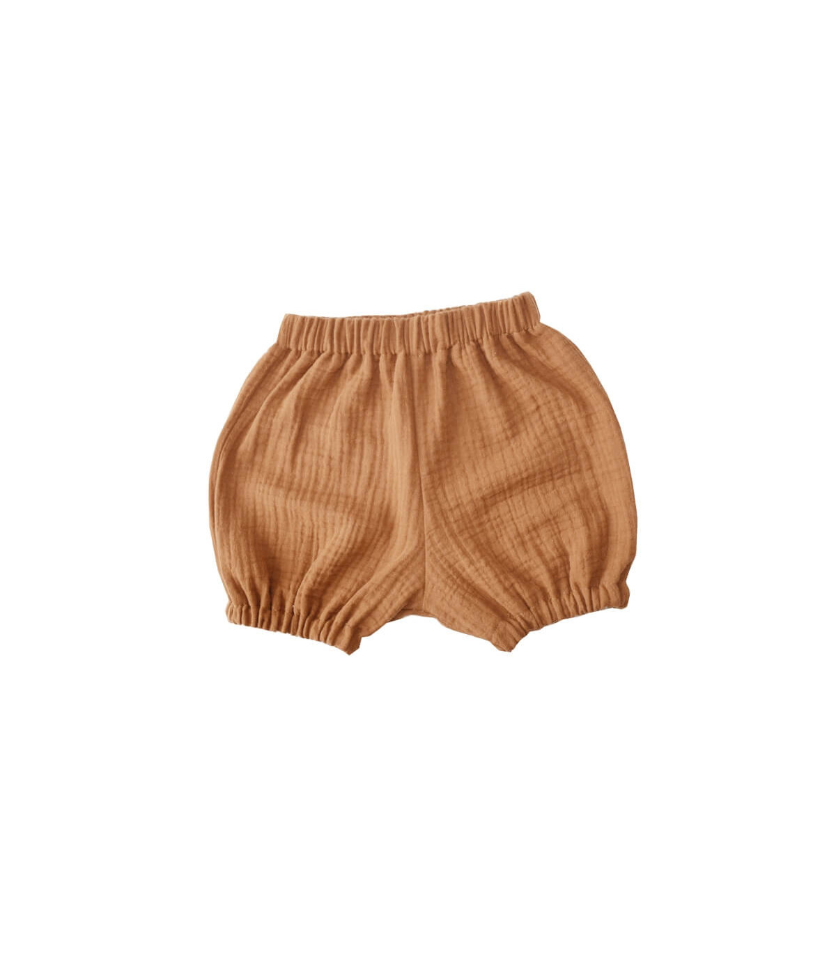 Baby bloomers i varm cognacfarve fra Petitflora