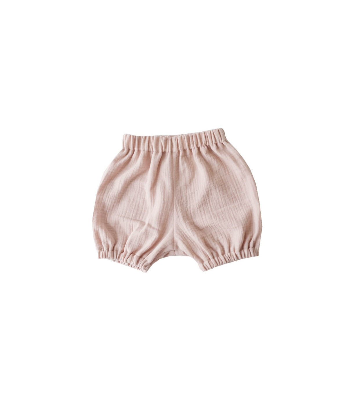 Baby bloomers i støvet rosa muslin fra Petitflora