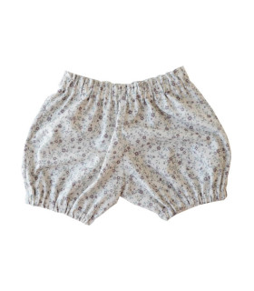 Baby bloomers i sandfarvet bomuld fra Petitflora