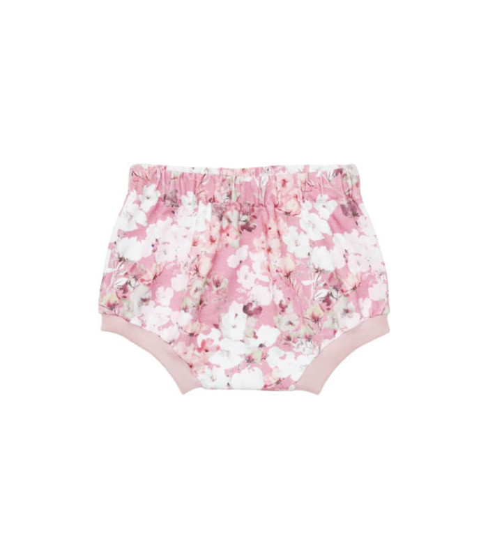 Baby blebukser i rosa med blomsterprint fra Petitflora