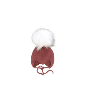 Babyhjelm i merinould fra Petitflora