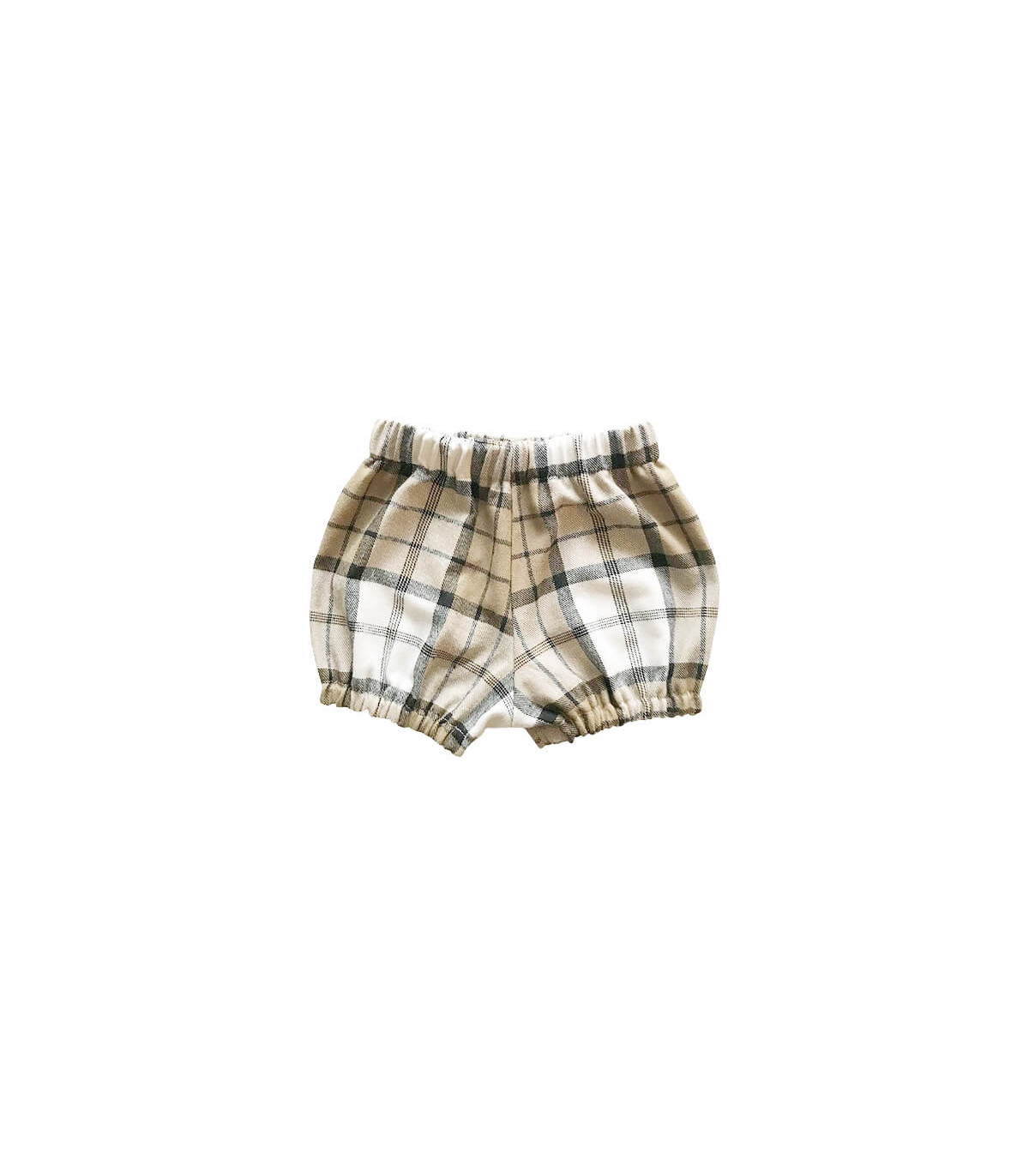 Baby bloomers med tern i jordfarver fra Petitflora