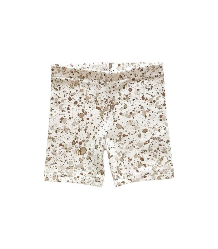 Økologiske cykelshorts til børn i bomuld med elastisk talje